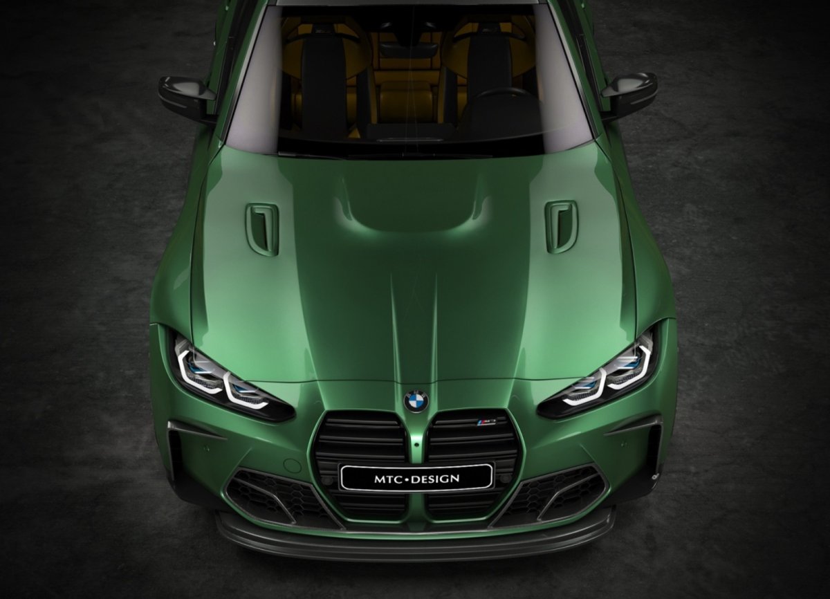 画像13: 【MTC DESIGN】BMW 4シリーズ G82 G83 M4 フロント エアベントカバー・センターガーニッシュ セット 本物DryCarbon ドライカーボン (13)