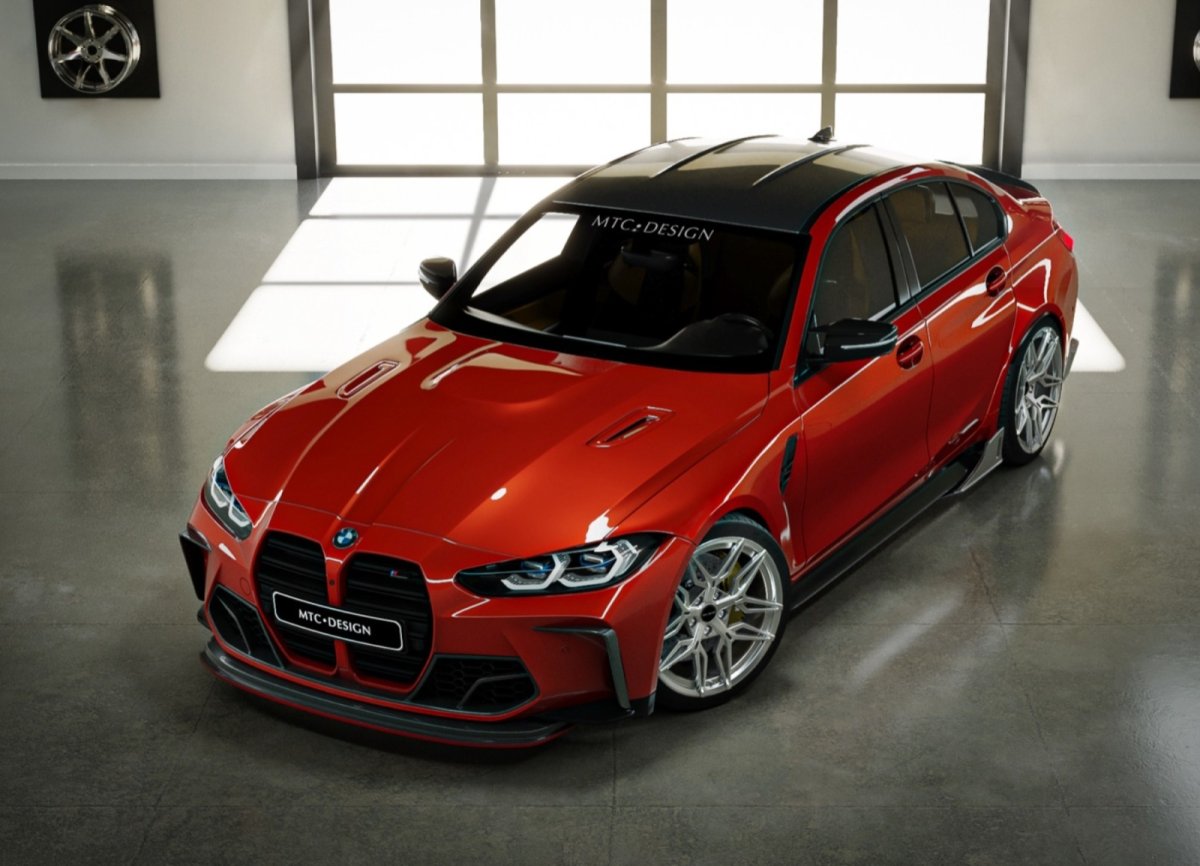 画像13: 【MTC DESIGN】BMW 3シリーズ G80 G81 M3 サイドスカート 本物DryCarbon ドライカーボン (13)