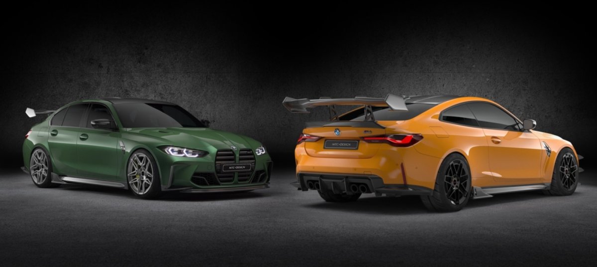 画像14: 【MTC DESIGN】BMW 4シリーズ G82 G83 M4 フロント エアベントカバー・センターガーニッシュ セット 本物DryCarbon ドライカーボン (14)