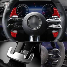 画像2: 全国送料無料【T-carbon】BENZ メルセデス・ベンツ シフトパドル リアルカーボン ハイクオリティ AMG対応 (2)