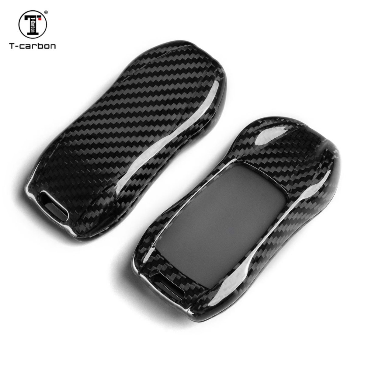 画像3: 全国送料無料【T-carbon】BENZ メルセデス・ベンツ キーケース TYPE-3 Drycarbon リアルドライカーボン (3)