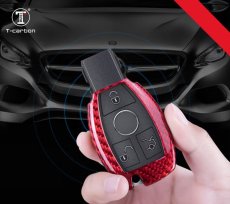 画像8: 【T-carbon】BENZ メルセデス・ベンツ キーケース TYPE-1 本物Drycarbon ドライカーボン (8)