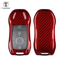 画像7: 全国送料無料【T-carbon】BENZ メルセデス・ベンツ キーケース TYPE-3 Drycarbon リアルドライカーボン (7)
