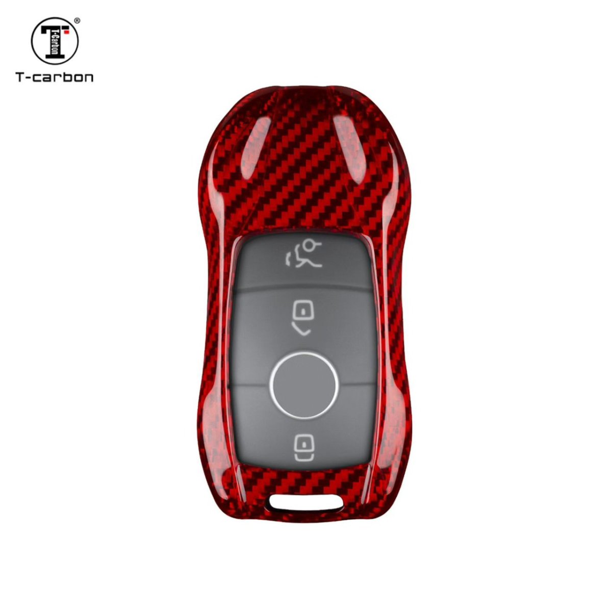 画像5: 全国送料無料【T-carbon】BENZ メルセデス・ベンツ キーケース TYPE-3 Drycarbon リアルドライカーボン (5)