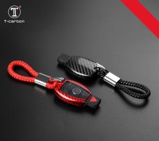 画像9: 【T-carbon】BENZ メルセデス・ベンツ キーケース TYPE-1 本物Drycarbon ドライカーボン (9)
