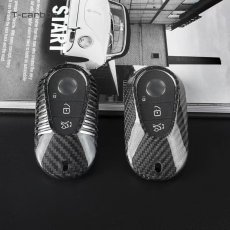 画像2: 全国送料無料【T-carbon】BENZ メルセデス・ベンツ キーケース TYPE-5 本物Drycarbon ドライカーボン (2)