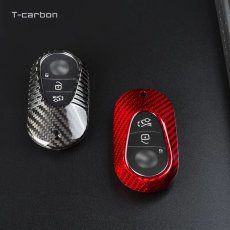 画像4: 全国送料無料【T-carbon】BENZ メルセデス・ベンツ キーケース TYPE-5 本物Drycarbon ドライカーボン (4)