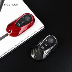 画像3: 全国送料無料【T-carbon】BENZ メルセデス・ベンツ キーケース TYPE-5 本物Drycarbon ドライカーボン (3)