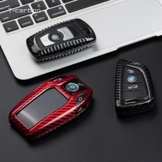 画像11: 全国送料無料【T-carbon】BMW 5シリーズ Gシリーズ キーケース 本物Drycarbon ドライカーボン BMC (11)