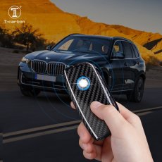 画像6: 全国送料無料【T-carbon】BMW 5シリーズ 7シリーズ キーケース 本物Drycarbon ドライカーボン BMD (6)