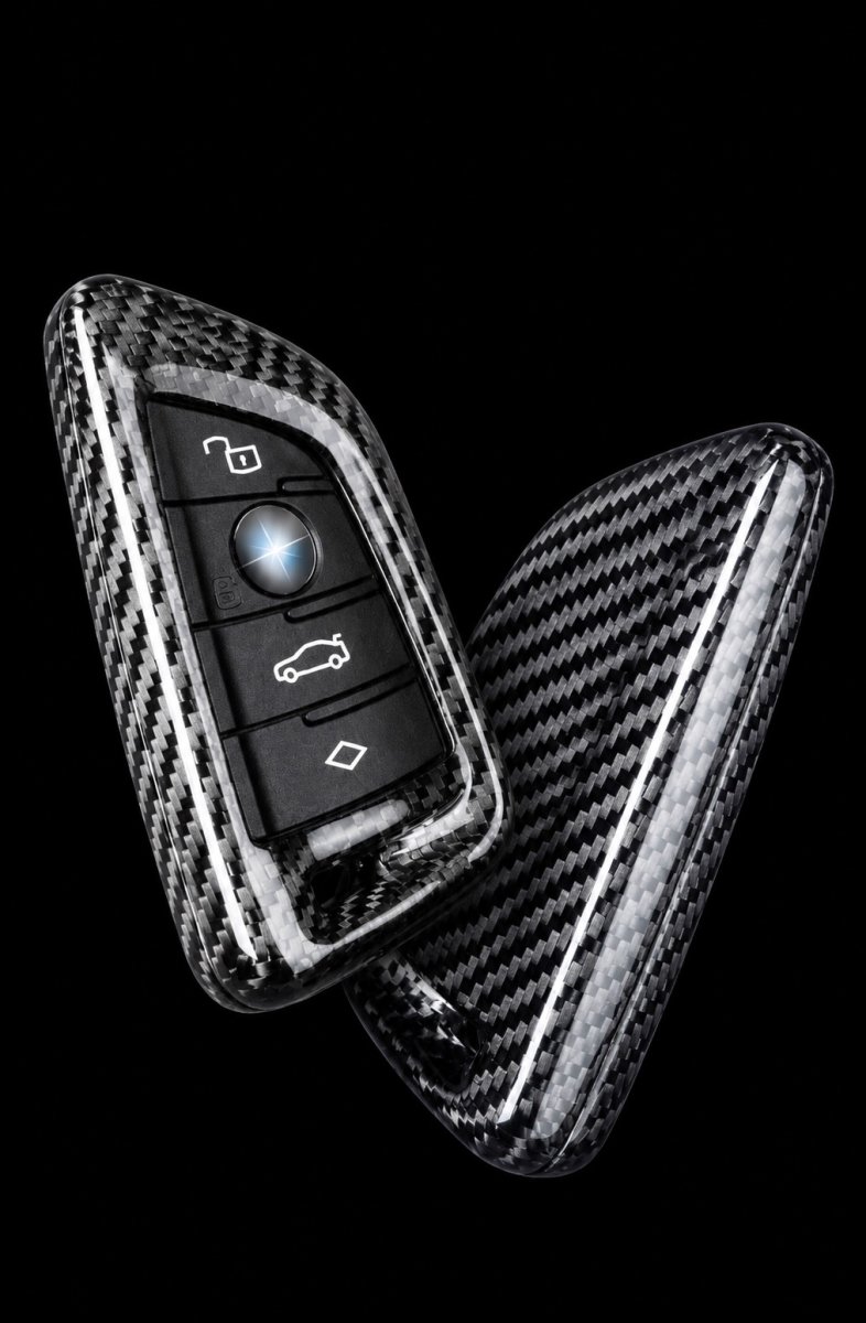 画像12: 全国送料無料【T-carbon】BMW G87 M2  G22 G42 キーケース 本物Drycarbon ドライカーボン BME (12)