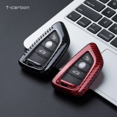 画像1: 全国送料無料【T-carbon】BMW G87 M2  G22 G42 キーケース 本物Drycarbon ドライカーボン BME (1)