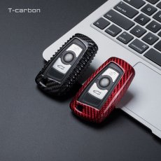 画像1: 全国送料無料【T-carbon】BMW キーケース 本物Drycarbon ドライカーボン BMA (1)
