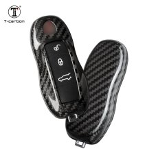 画像4: 全国送料無料【T-carbon】Porsche ポルシェ キーケース Drycarbon リアルドライカーボン KYA-RM (4)