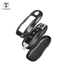 画像3: 全国送料無料【T-carbon】Porsche ポルシェ キーケース Drycarbon リアルドライカーボン KYA-RM (3)