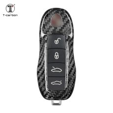 画像5: 全国送料無料【T-carbon】Porsche ポルシェ キーケース Drycarbon リアルドライカーボン KYA-RM (5)
