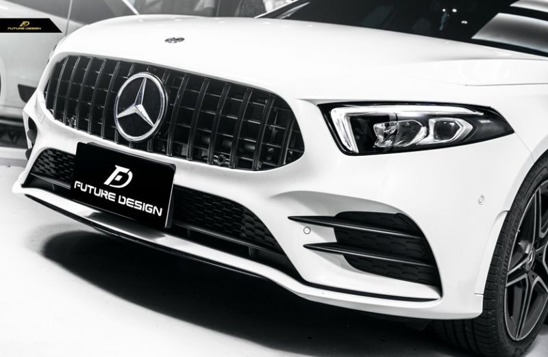 BENZ メルセデス・ベンツ A-Class V177 セダン用 GTR パナメリカーナ グリル GTグリル A180 A200 A35 A45  AMG ブラック仕様 スポーツ