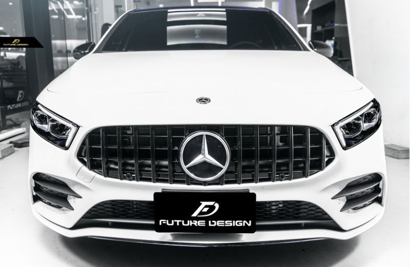 BENZ メルセデス・ベンツ A-Class W177 前期 パナメリカーナ グリル GTグリル A180 A200 A35 A45 AMG  ブラック仕様 スポーツ