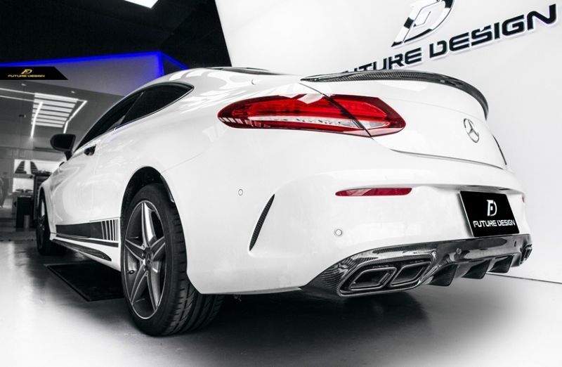 BENZ メルセデス・ベンツ C-Class クーペ C205 AMGバンパー用カーボン
