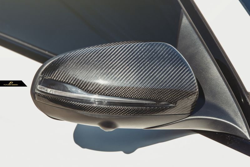BENZ メルセデス・ベンツ Cクラス W205セダン C205クーペ S205ワゴン 専用 ドアミラー カバー Carbon カーボン -  Future Design Drycarbon parts