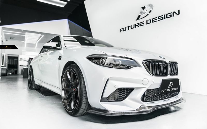 BMW F87 M2 competition フロントバンパー用リップスポイラー FD2 本物