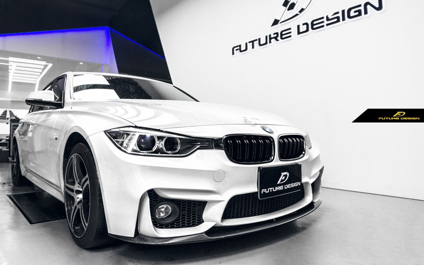 BMW 3シリーズ F30 F31 フロント用艶ありブラック キドニーグリル センターグリル - Future Design