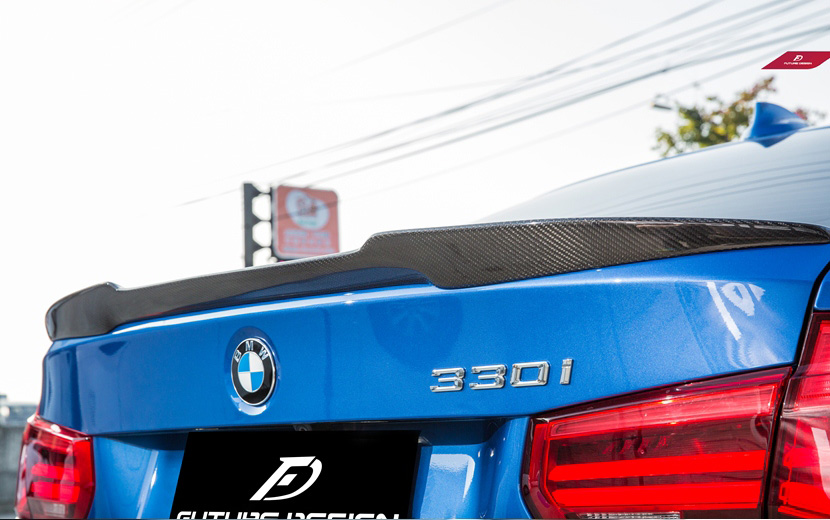 BMW 3シリーズ F30 セダン用リアスポイラー 本物DryCarbon ドライカーボン