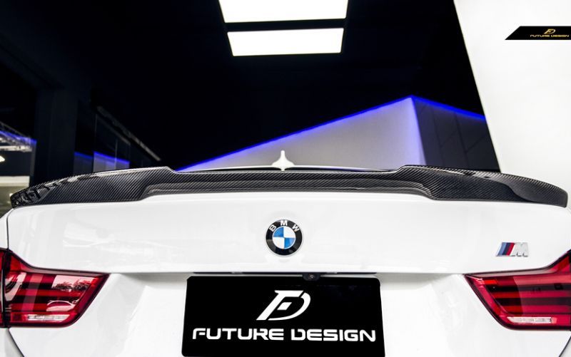 Bmw 4シリーズ F36 グランクーペ トランク用リアスポイラー 本物drycarbon ドライカーボン Future Design Drycarbon Parts