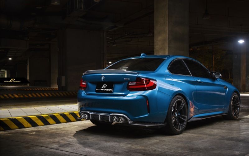 BMW F87 M2 トランク用リアスポイラー 本物DryCarbon ドライカーボン