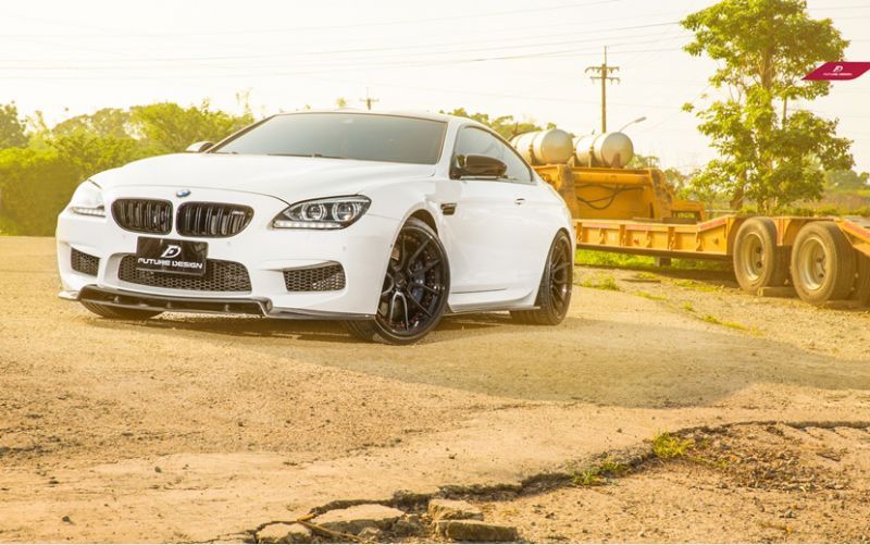 BMW 6シリーズ F F F M6フロント用リップスポイラー DryCarbon