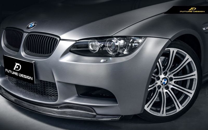 BMW 3シリーズ E90 M3専用 フロント用リップスポイラー 本物Drycarbon ドライカーボン Future Design  Drycarbon parts