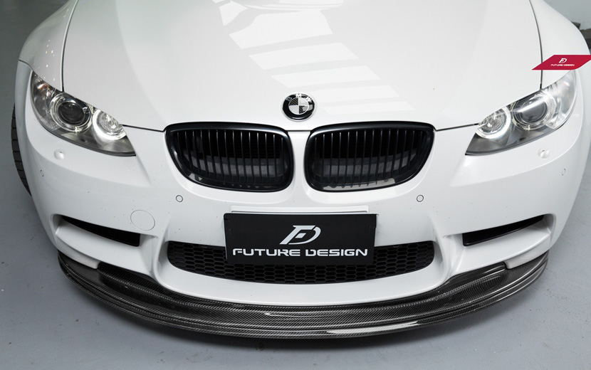 BMW 3シリーズ E92 E93 M3専用 フロント用リップスポイラー 本物carbon カーボン