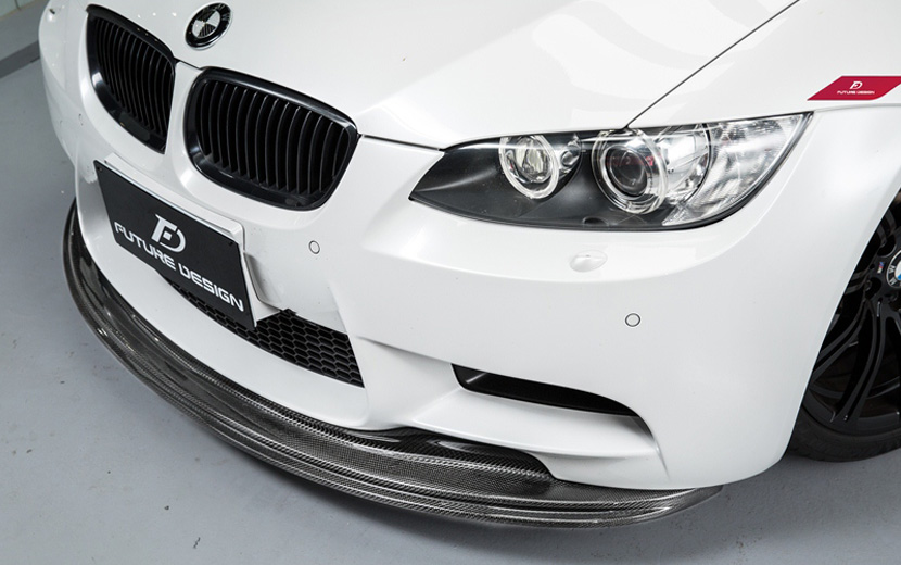 BMW 3シリーズ E92 E93 M3専用 フロント用リップスポイラー 本物carbon