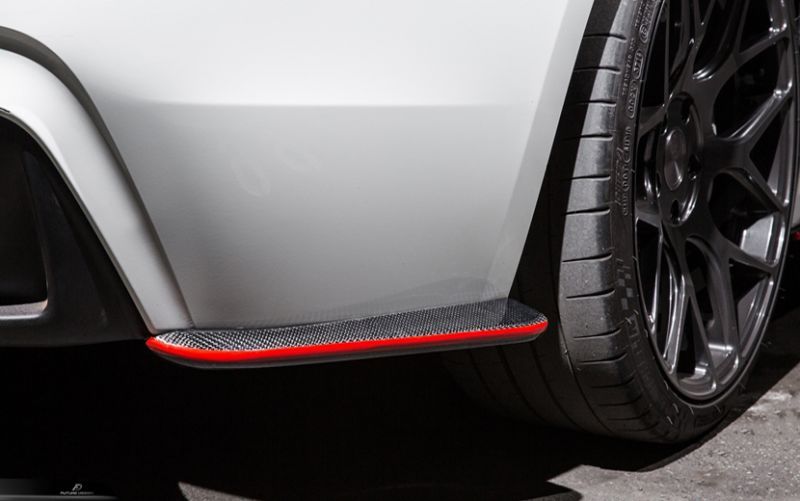 BMW 4シリーズ F32 F33 F36 Mスポーツ リアバンパー用カナード スポイラー 本物DryCarbon ドライカーボン Future  Design Drycarbon parts