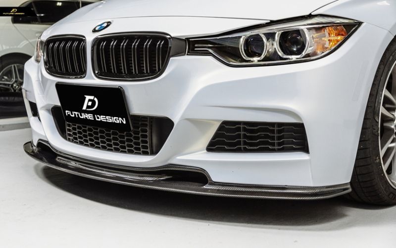 Bmw 3シリーズ F30 セダン F31 ツーリング Mスポーツ フロント用 リップスポイラー 本物drycarbon ドライカーボン Future Design Drycarbon Parts