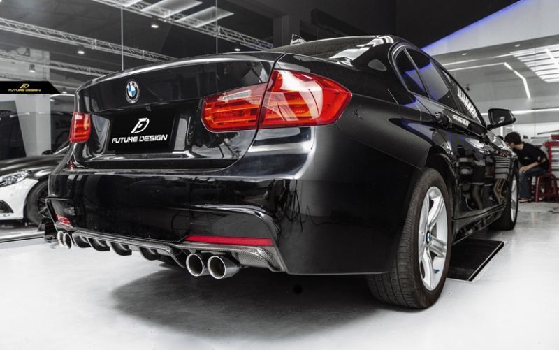 Bmw 3シリーズ F30 セダン F31 ツーリング Mスポーツ用 リア ディフューザー 本物drycarbon ドライカーボン Future Design Drycarbon Parts