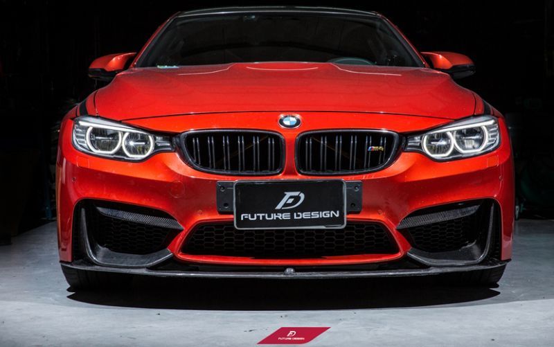 BMW 4シリーズ F M4 フロントバンパー用 アンダーカバー 本物