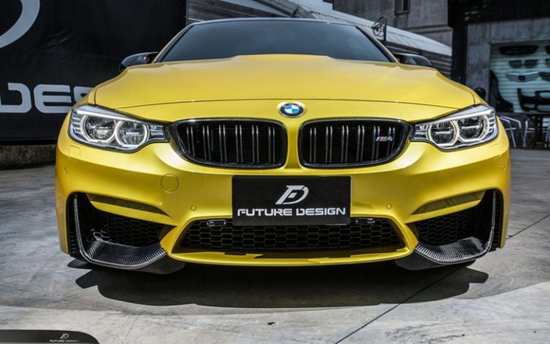 BMW 4シリーズ F M4 フロントバンパー用 スプリッター スポイラー