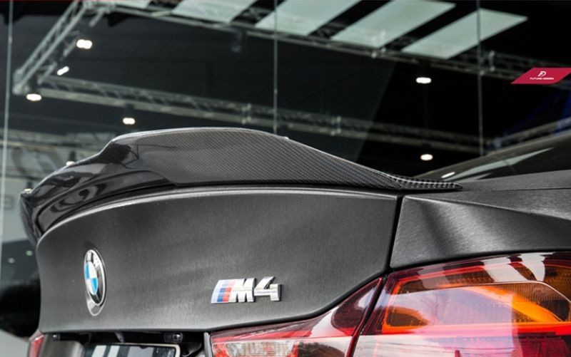 BMW 4シリーズ F82 M4 トランク用リアスポイラー リアウィング 本物DryCarbon ドライカーボン