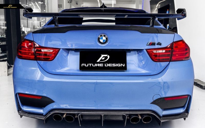 BMW 4シリーズ F82 M4 トランク用 リアウィング 本物DryCarbon ドライ