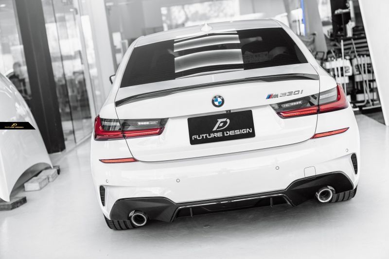 BMW 3シリーズ G20 トランク用リアスポイラー 本物DryCarbon ドライ