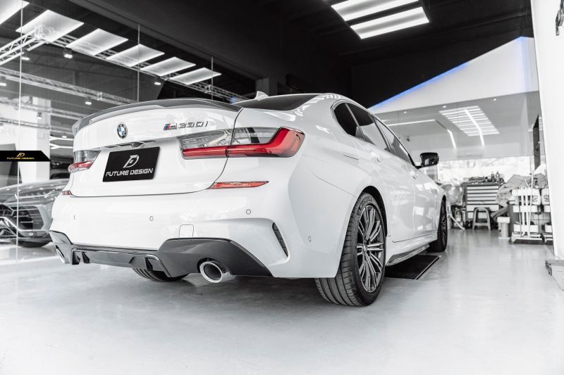 BMW 3シリーズ G20 トランク用リアスポイラー 本物DryCarbon ドライカーボン - Future Design Drycarbon  parts