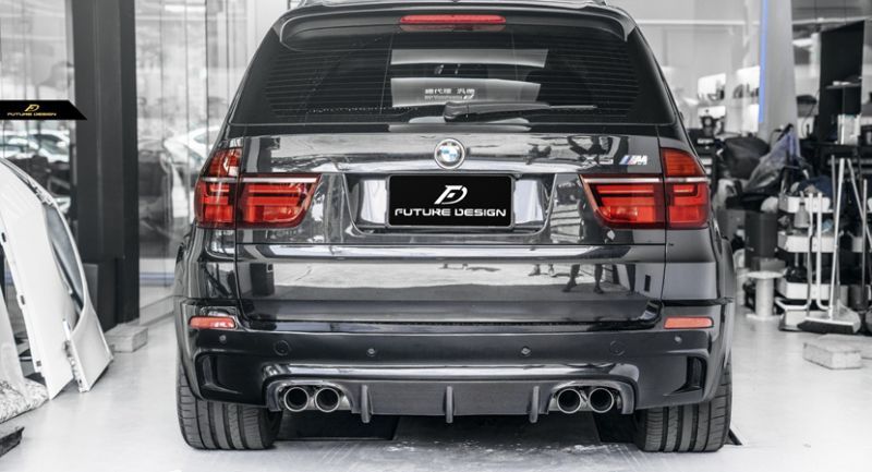 BMW Xシリーズ X5M E70 リアバンパー 用リア ディフューザー DryCarbon