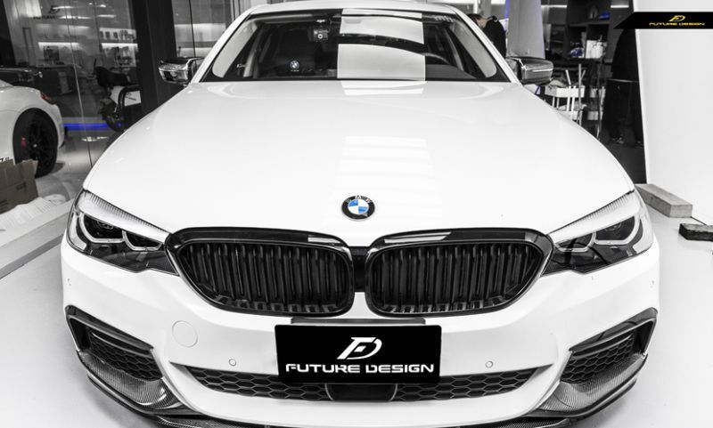 BMW 5シリーズ G30 G31 セダン ドアミラー用本物Carbon カーボン COVER カバー - Future Design  Drycarbon parts