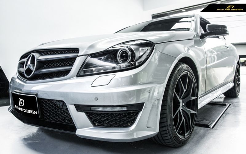 BENZ ベンツ AMG C63ルック グリル Cクラス W204 後期車