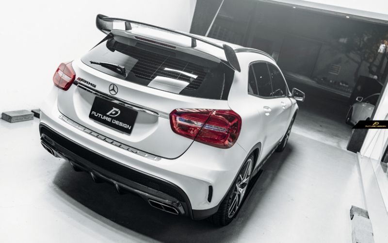 BENZ メルセデス・ベンツ GLA-Class W156 X156 ED1 リアウィング ルーフスポイラー Future Design  Drycarbon parts