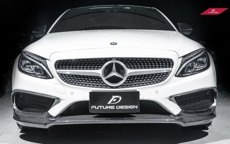 BENZ メルセデス・ベンツ C-Class W205 C205 S205 C63専用カーボン ディフューザー  DryCarbon ドライカーボン エアロ PSM 価格比較