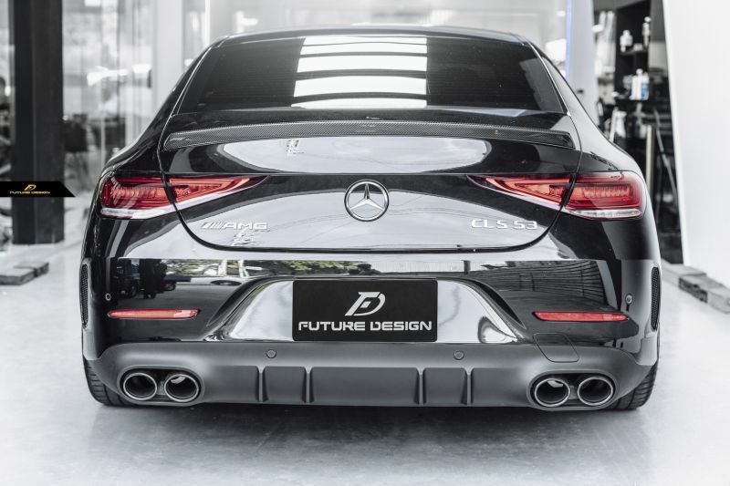 BENZ メルセデス・ベンツ CLS-Class W257 C257 クーペ トランク用リアスポイラー 本物DryCarbon ドライカーボン AMG