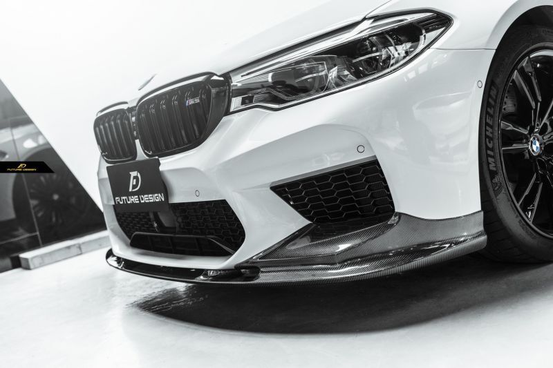 BMW 5シリーズ F M5 フロントバンパー用リップスポイラー DryCarbon
