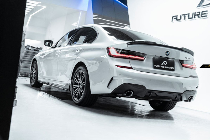 BMW 3シリーズ G20 トランク用リアスポイラー 本物DryCarbon ドライカーボン - Future Design